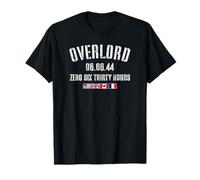 Overlord 06.06.44 Zero Six Thirty Hours Normandie D-Day Aged T-Shirt