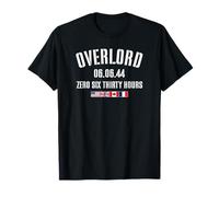 Overlord 06.06.44 Zero Six Thirty Hours Normandie D-Day T-Shirt