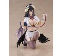Overlord Statue de Bureau en PVC Jolie Figurine Albédo infirmière Ver. Renewal 13 cm