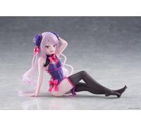 Overlord Statue de Bureau Mignonne en PVC Shalltear Robe Chinoise Ver. 13 cm