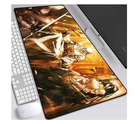 Overlord Undead Caoutchouc Texture Dessous, Tapis De Souris 800 X 300Mm, Couche Imperméable Parfaite, Tapis De Souris Base De 3 Mm D'Épaisseur, La Meilleure Expérience De Précision Et De Vitesse, M