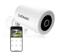 Overmax caméra IP d'extérieur 4MP, pivotante, vision nocturne, détection de personnes