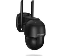Overmax Camspot 4.95 Kit caméra de surveillance, Caméra PTZ Smart Wi-Fi, Câble d'alimentation avec adaptateur, Kit de montage, 2560 x 1440 QHD/2.5K vidéo - Anthracite