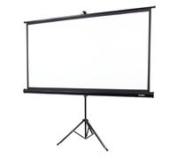 Overmax Écran de projection avec trépied 85 pouces 16:9 pliable portable et enroulable pour home cinéma et présentations de bureau, angle de vue 165°, haute qualité d'image