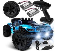 OVERMAX Hooligan Grande voiture télécommandée rapide, échelle 1:10, vitesse 35 km/h, portée 100 mètres, transmission 4x4, 40 min