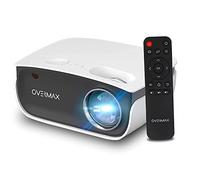 Overmax Multipic 2.5 Full HD Projecteur LED Projecteur Home Cinéma Télécommande Projecteur avec Haut-Parleur Taille de l'image de 35 à 120 Pouces