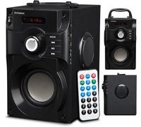 Overmax Soundbeat 2.0 Bluetooth Speaker Usb Sd Aux Radio 15W Mini Jack 3.5Mm Usb 1800Mah Télécommande Connectivité Bluetooth 2.1+ Edr Support Mp3 Affichage Led[Z1068]