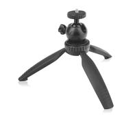 OVERMAX Tripod Stand Mini - Mini trépied Portable pour projecteurs, capacité de Charge 2 kg, Compatible avec Les Supports à Filetage 1/4 Pouce - réglage de l'angle et de la Hauteur 8,5-14cm
