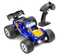 Overmax X-Shard Voiture télécommandée 4WD 1:16 tout-terrain jusqu'à 30 km/h, avec limiteur de vitesse, 2,4 GHz RC Monster Truck avec entraînement en métal, amortisseurs, portée de 90 m, pour enfants à