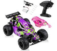Overmax Zeegma X-Clash Voiture RC Télécommandée pour Enfants 8+, Voiture RC à l'échelle 1:22, 20 km/h, Portée jusqu'à 100 m, Traction Arrière, 2 Batteries 600 mAh, 30 Min d'amusement