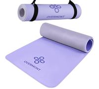 Overmont Tapis de yoga TPE extra épais de 0,6 cm - Tapis d'entraînement antidérapant haute densité anti-déchirure pour étirements, fitness, salle de sport à domicile - 183 x 61 cm