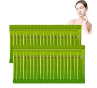 Overnight Facial Mask, Night Mask Masque Facial de Nuit, Masque de Soin Pendant la Nuit Crème de Nuit Hydratation Intense Raffermissement Uniforme éclaircissement (40pcs, Kiwi)