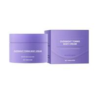 Overnight Toning Body Cream, Body Moisturizer Hydrating Whip Cream, Doux Skin Care for Dry & Sensitive Skin, Soothes and Softens, Travel-Friendly Jar, 100g Moisture Care