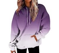 Oversize Sweat À Capuche Femme Automne Hiver Batik Sweatshirts À Manches Longues Hoodies avec Poche Décontracté Imprimé Sweat-Shirt Grande Taille Ample Sweats Pull Tendance Y2K Sweatshirt Streetwear
