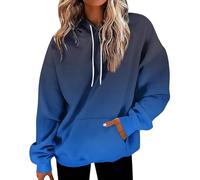 Oversize Sweat À Capuche Femme Automne Hiver Batik Sweatshirts À Manches Longues Hoodies avec Poche Décontracté Imprimé Sweat-Shirt Grande Taille Ample Sweats Pull Tendance Y2K Sweatshirt Streetwear