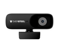 Oversteel - Bulat Webcam 1080P Full HD avec microphone, 30fps, USB 2.0, réduction du bruit, appel vidéo, enregistrement, conférence, PC/Mac/Tablette/Chromebook