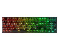 Oversteel - KOVAR Clavier de Gaming sans fil, RGB rétro-éclairé, interrupteur mécanique Outemu Red, Anti-Ghosting, Layout French PC/MAC/Android