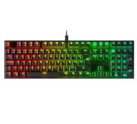 Oversteel - KOVAR Clavier de gaming USB, RGB rétro-éclairé, interrupteur mécanique Outemu Red, Anti-Ghosting, Layout French PC/MAC/Android