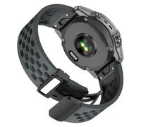 OVERSTEP Bracelet de montres Quick Fit 26mm pour Garmin epex Pro 51mm / Fenix 7X / Fenix 6X / Fenix 5X, bracelet sportif souple avec verrou magnétique pliable avec Fenix 3/HR