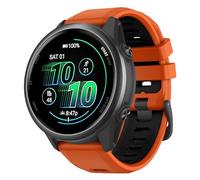 OVERSTEP Bracelet pour Garmin Forerunner 570 47mm/Forerunner 265/Forerunner 255, 22mm Silicone Sport Bracelets de Remplacement pour Venu 3 2/Vivoactive 4