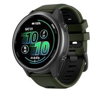 OVERSTEP Bracelet pour Garmin Forerunner 570 47mm/Forerunner 265/Forerunner 255, 22mm Silicone Sport Bracelets de Remplacement pour Venu 3 2/Vivoactive 4