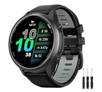 OVERSTEP Bracelet pour Garmin Forerunner 970 965 955 945 935, 22mm Silicone Sport Bracelets de Remplacement pour Descent G1/G1 Solar