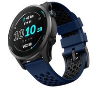 OVERSTEP Bracelet Pour Garmin Vivoactive 4/Venu 2/Forerunner 255/265, Bracelet En Silicone Souple Pour Galaxy Watch 3 45mm/Galaxy Watch 46mm/Gear S3 Frontier