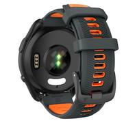 OVERSTEP Compatible avec Forerunner 265 Bracelet de rechange 22 mm en silicone souple pour Garmin Venu 2/Vivoactive 4/Forerunner 255/Huawei Watch GT2/Ticwatch Pro S2/E2
