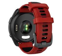OVERSTEP Compatible avec Forerunner 265 bracelet de remplacement en silicone souple 22mm pour Garmin venu 2 / vivoactive 4 / Forerunner 255 / Huawei Watch GT2 / ticwatch pro s2 / E2