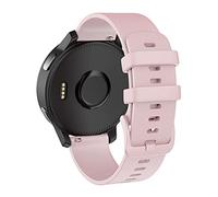 OVERSTEP Compatible avec Vivoactive 4 bandes/Dark Vador/First Avenger/Polar Vantage M, bracelet réglable en silicone souple de 22 mm pour homme et femme - Rose