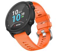 OVERSTEP Compatible Vivoactive 3 Strap 20mm Silicone Souple Vivoactive 3 Strap Bracelet de Remplacement pour Venu Sq/Galaxy Active 2/Forerunner 245/645 Music/Vivomove HR