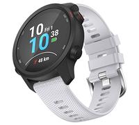 OVERSTEP Compatible Vivoactive 3 Strap 20mm Silicone Souple Vivoactive 3 Strap Bracelet de Remplacement pour Venu Sq/Galaxy Active 2/Forerunner 245/645 Music/Vivomove HR
