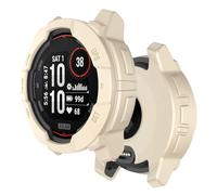 OVERSTEP Coque Compatible avec Garmin Instinct 3 45mm, Étui de Protection en TPU Accessoire de Remplacement pour Montre Instinct 3 Solar 45MM, Étui Antichoc et Incassable pour Garmin Montre