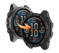 OVERSTEP Coques Compatible avec Garmin Fenix 8 47mm Solar, Housse de Protection Doux TPU Antichoc Coque de Pare Chocs,Coque en Silicone Souple, Résistante Aux Chocs et Aux Rayures.