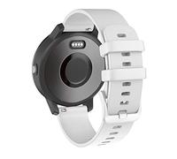 OVERSTEP pour Vivoactive 3 Bracelet de montre 20 mm Bandes en silicone souple pour Garmin Vivoactive 3 Music/Venu/Vivomove 3/Luxe/Style/HR/Forerunner 245/645 Music/Samsung Galaxy Watch 42 mm