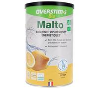 Overstim.s - Boisson Malto Bio (450g) - Recharge énergétique avant effort pour le sport - Amélioration de la résistance et de l'endurance - Saveur Citron