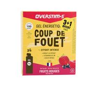 OVERSTIMS Étui Gels Energie Instantanée Coup de Fouet 3+1 - Fruits rouges Diététique $scat.CAT_NOM Étui Gels Energie Instantanée Coup de Fouet 3+1 - Fruits rouges TU