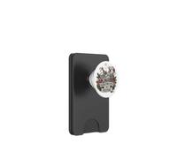 Overstimulated But Festive Opossum Christmas PopSockets PopWallet pour MagSafe