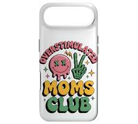 Overstimulated Moms Club Funny Mom Life Mama Humour Fun Coque pour iPhone Air