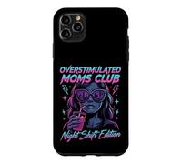 Overstimulated Moms Club Retro Night Shift Edition Mama Coque pour iPhone 11 Pro Max
