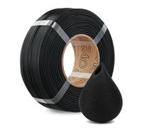 OVERTURE Filament PLA Refill 1.75mm, Recharge de filament d'impression PLA 1 kg (2,2 lb) pour Imprimantes 3D, Précision dimensionnelle +/- 0,02 mm (noir)