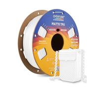 OVERTURE MATTE TPU Spool Filament SP 1 kg, recharge 1,75 mm, blanc mat x 1 pièce