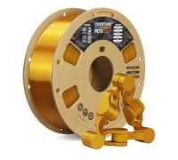 OVERTURE PETG Filament 1.75mm, Bobine de 1kg(2,2lbs), Précision dimensionnelle +/- 0,02 mm,vitesse maximale de 300 mm/s (Or)