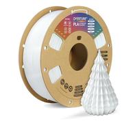 OVERTURE PLA Filament 1.75mm, 1kg Bobine (2.2lbs) 3D Drucker PLA Filament, Précision Dimensionnelle +/- 0.02mm (Blanc Froid)