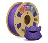 OVERTURE PLA Filament 1.75mm, 1kg Bobine (2.2lbs) 3D Drucker PLA Filament, Précision Dimensionnelle +/- 0.02mm (Violet Étincelant)