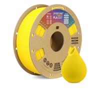 OVERTURE PLA Filament 1.75mm, 1kg Bobine (2.2lbs) 3D Drucker PLA Filament, Précision Dimensionnelle +/- 0.02mm (Jaune Citron)