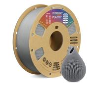 OVERTURE PLA Filament 1.75mm, 1kg Bobine (2.2lbs) 3D Drucker PLA Filament, Précision Dimensionnelle +/- 0.02mm (Gris Clair)