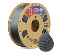 OVERTURE PLA Filament 1.75mm, 1kg Bobine (2.2lbs) 3D Drucker PLA Filament, Précision Dimensionnelle +/- 0.02mm (Gris Sidéral)