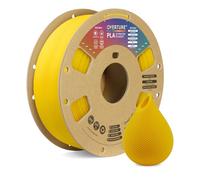 OVERTURE PLA Filament 1.75mm, 1kg Bobine (2.2lbs) 3D Drucker PLA Filament, Précision Dimensionnelle +/- 0.02mm (Jaune)