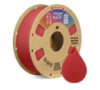 OVERTURE PLA Filament 1.75mm, 1kg Bobine (2.2lbs) 3D Drucker PLA Filament, Précision Dimensionnelle +/- 0.02mm (Rouge Frais)